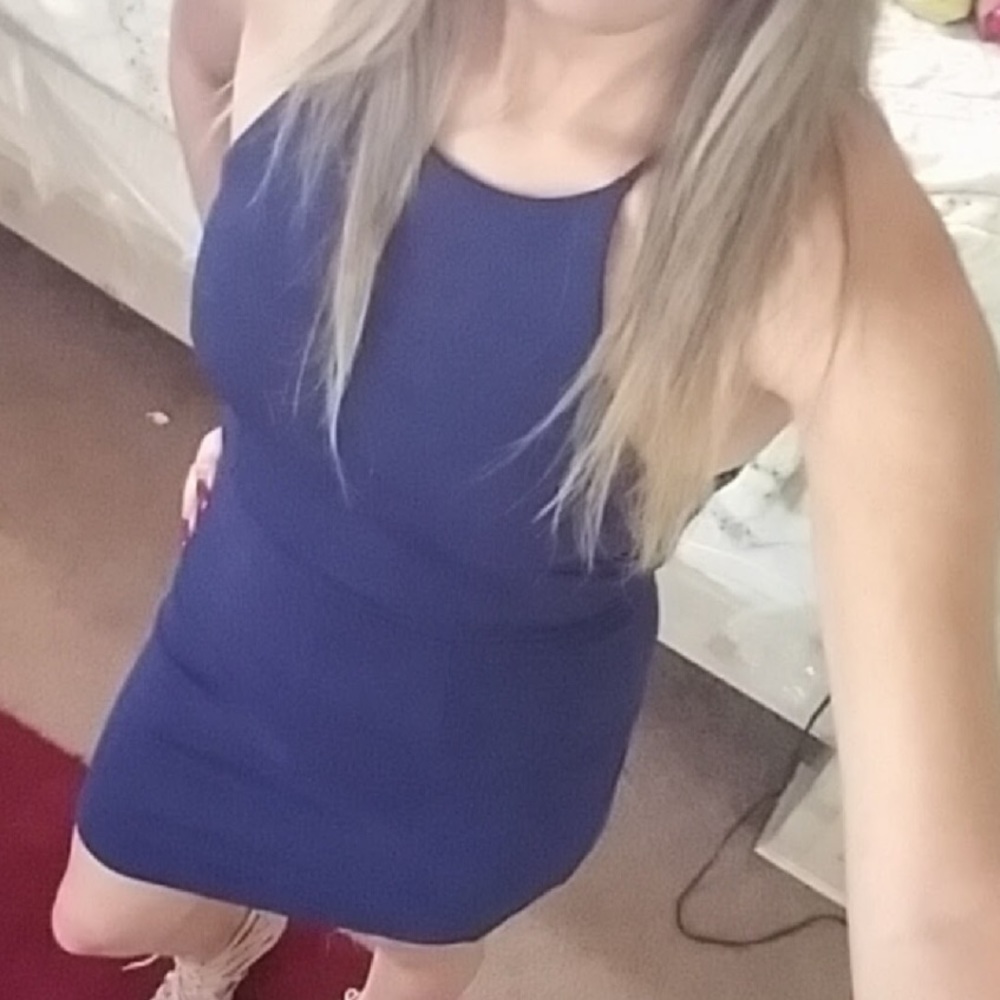 Casual navy blue